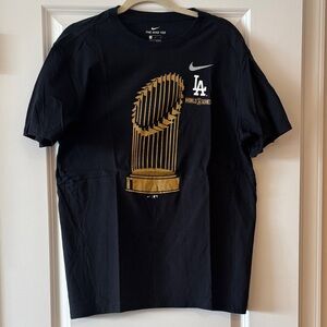Dodgers Nike 2020 Wold Series Black T-Shirt
